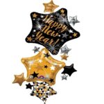 Anagram 67" Happy New Year Giant Multi Balloon