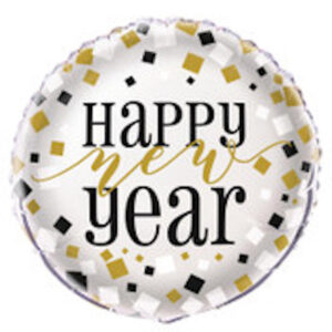 New Year's Eve Single 18" Foil Balloons (Various Designs)
