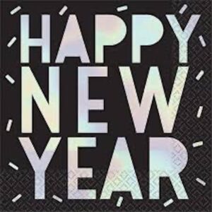 Amscan HNY Disco Ball Napkins 16ct
