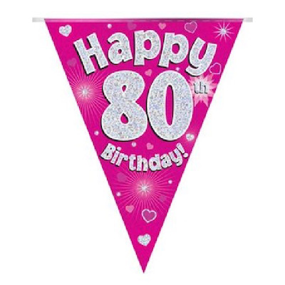 Oaktree Age 80 Pink Bunting 3.9m