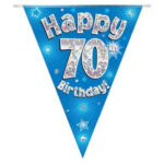 Oaktree Age 70 Blue Bunting 3.9m
