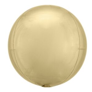Anagram 16" Plain White Gold Orbz