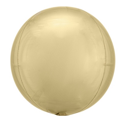 Anagram 16" Plain White Gold Orbz