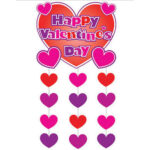 Giant Hanging Valentine Decoration 38cm x 76cm
