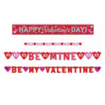 Amscan Valentine's Day Banners 4ct