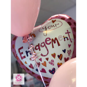 3 Tier Foil and Latex Engagement Bouquet