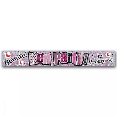 Simon Elvin Hen Party Banner 2.5m - Image 2