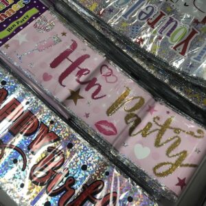 Simon Elvin Hen Party Banner 2.5m