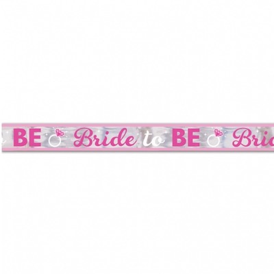 Amscan Bride to Be Banner 7.6m