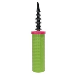 QUALATEX HAND AIR INFLATOR LIME GREEN