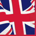 Unique Union Jack Napkins 16ct