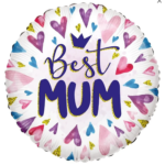 Mother's Day Single 18" Foil Balloons (Various Designs)