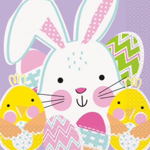 Unique Lilac Easter Napkins 16ct