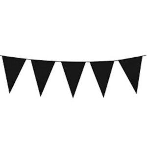Boland Black Flag Bunting 10m