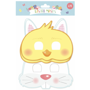 Easter Masks 4ct