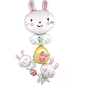 Anagram 61" Easter Multi-Balloon
