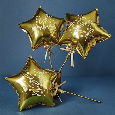 Single Mini Eid Balloon Wand