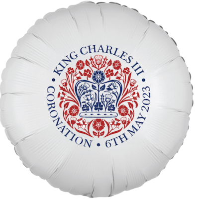18" RND King's Coronation (White)