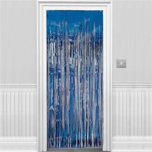 Amscan Royal Blue Foil Door Curtain