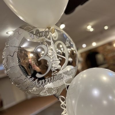 3 Tier Foil and Latex Wedding Anniversary Bouquet