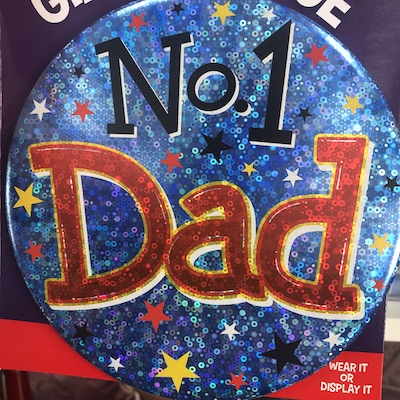 GiftZone Best Dad Giant Badge