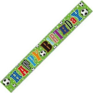 Simon Elvin Soccer Birthday Banner 2.7m
