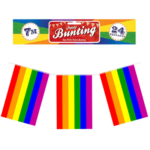 Henbrandt Pride Nylon Bunting 7m 24 Flags