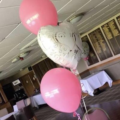 3 Tier Foil and Latex Wedding Bouquet