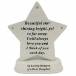 Daughter Memorial Plaque