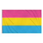Henbrandt Pansexual Polyester Flag 5ft x 3ft