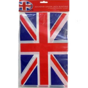 Elgate Union Jack PVC Bunting 3.6m 10 Flags