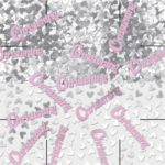 Amscan Pink Christening Confetti 14g