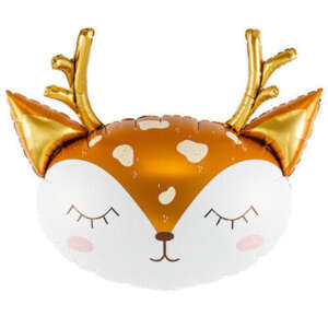 PartyDeco 28" Cute Reindeer Head