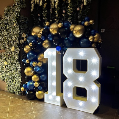 Balloon Garland Wrap for LED Light Up Numbers - Image 4