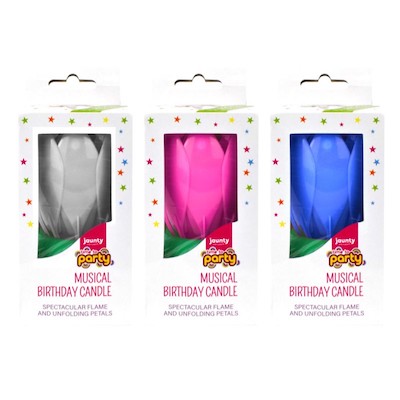 Pink Musical Birthday Candle – Cardelium at Halifax