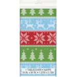 Unique Ugly Xmas Sweater Tablecover 1.37m x 2.13m