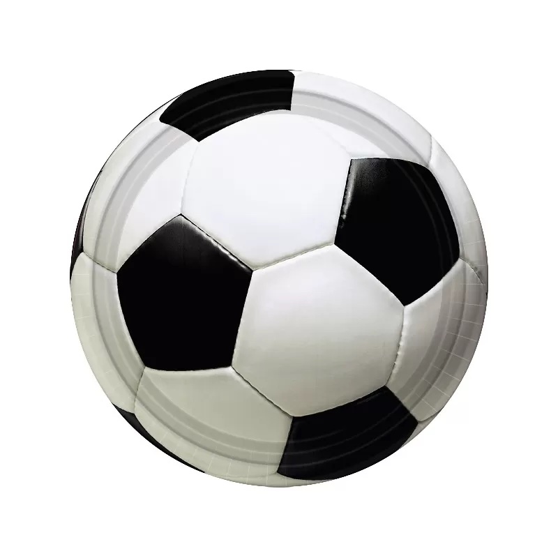 Amscan Football Paper Plates 8ct