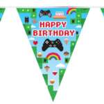 Oaktree Blox Game Birthday Bunting 3.9m