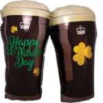 Anagram 28" St Patrick's Day Beer Glasses