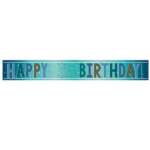 Amscan 'Add an Age' Blue Birthday Banner 1.8m