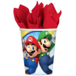 Amscan Super Mario Paper Cups 8ct