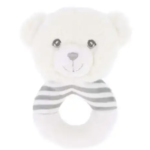 KeelEco Polar Bear Baby Rattle 14cm