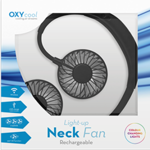 Light Up Neck Fan
