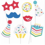 Unique Party Photo Booth Props 10ct