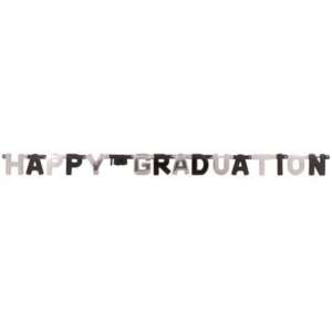 Amscan Happy Graduation Letter Banner 2.52m