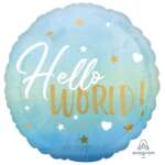 New Baby Boy 18" Foil Balloons (Various Designs)
