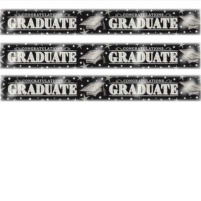 Giftzone Congratulations Graduate Banner 2.6m