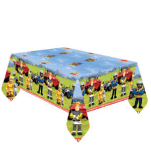 Amscan Fireman Sam Paper Tablecover 1.2m x 1.8m