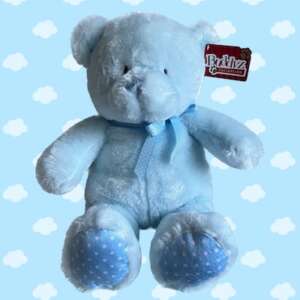 Buddyz Large Blue Plush Bear 32cm