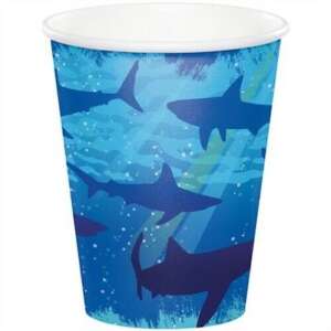CC Shark Splash Paper Cups (8ct)